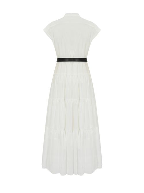 Abito Bairo in popeline Bianco MAX MARA STUDIO | 2516221102600001